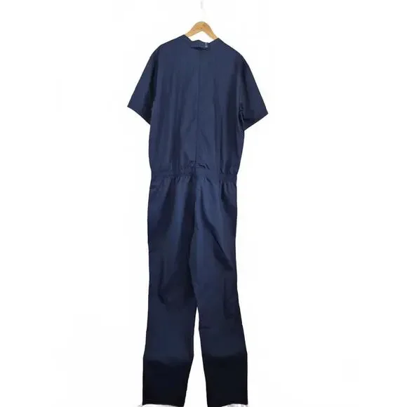 Silverts Adaptive Lot Of 2 Mens Stay Dressed Jumpsuit Short Sleeve Pockets Color